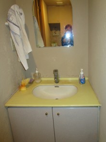 造作でオリジナルの洗面化粧台 造作でオリジナルの洗面化粧台